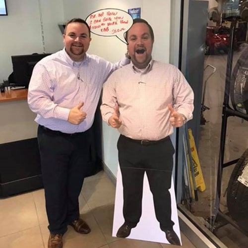 custom cardboard cutouts product image